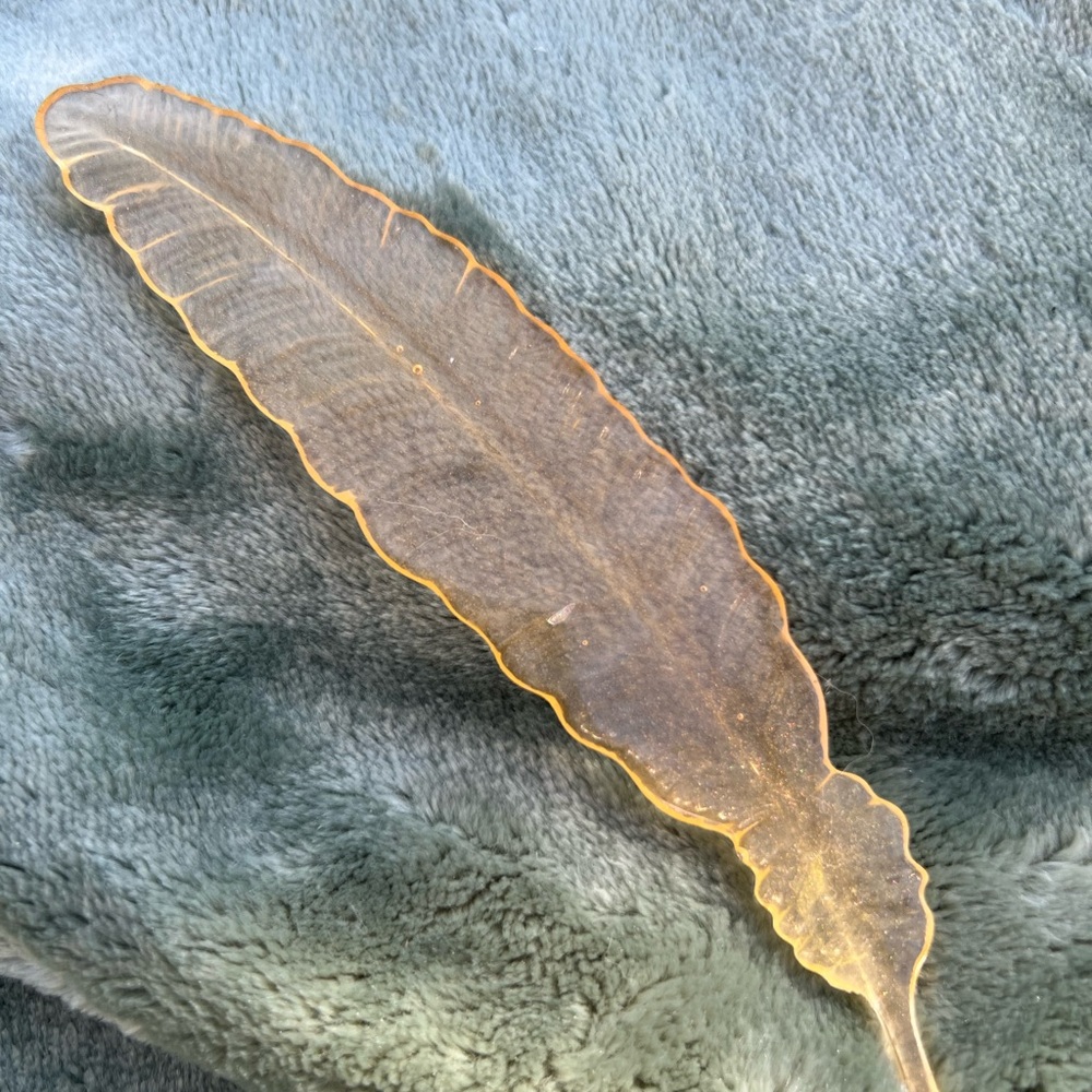 feather bookmark